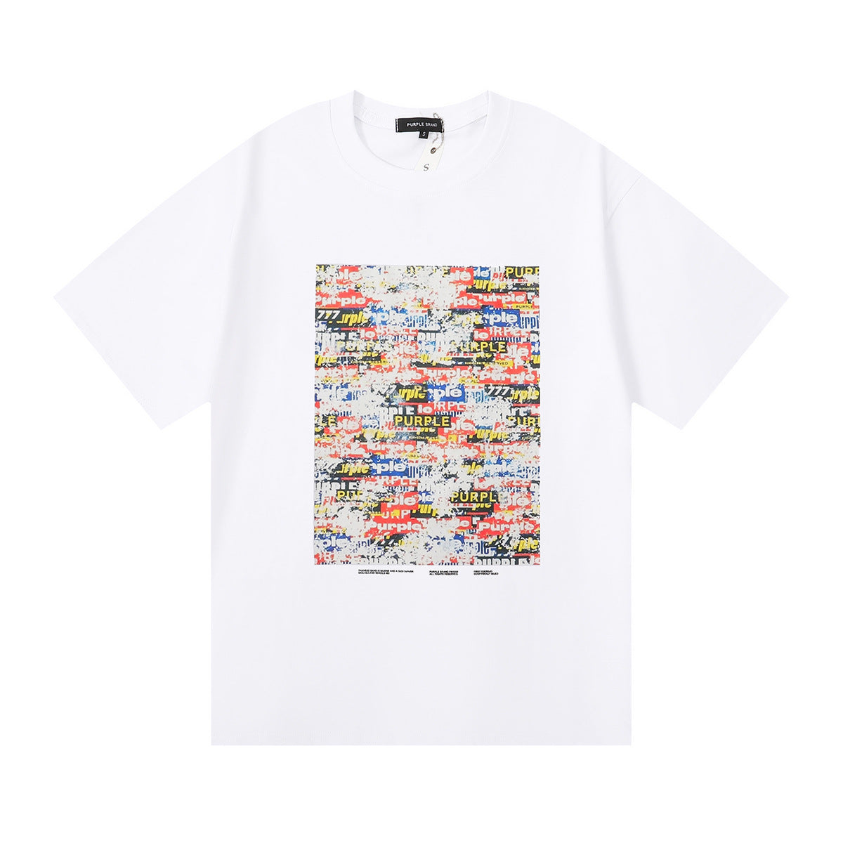 Street style Purple Brand T-shirt